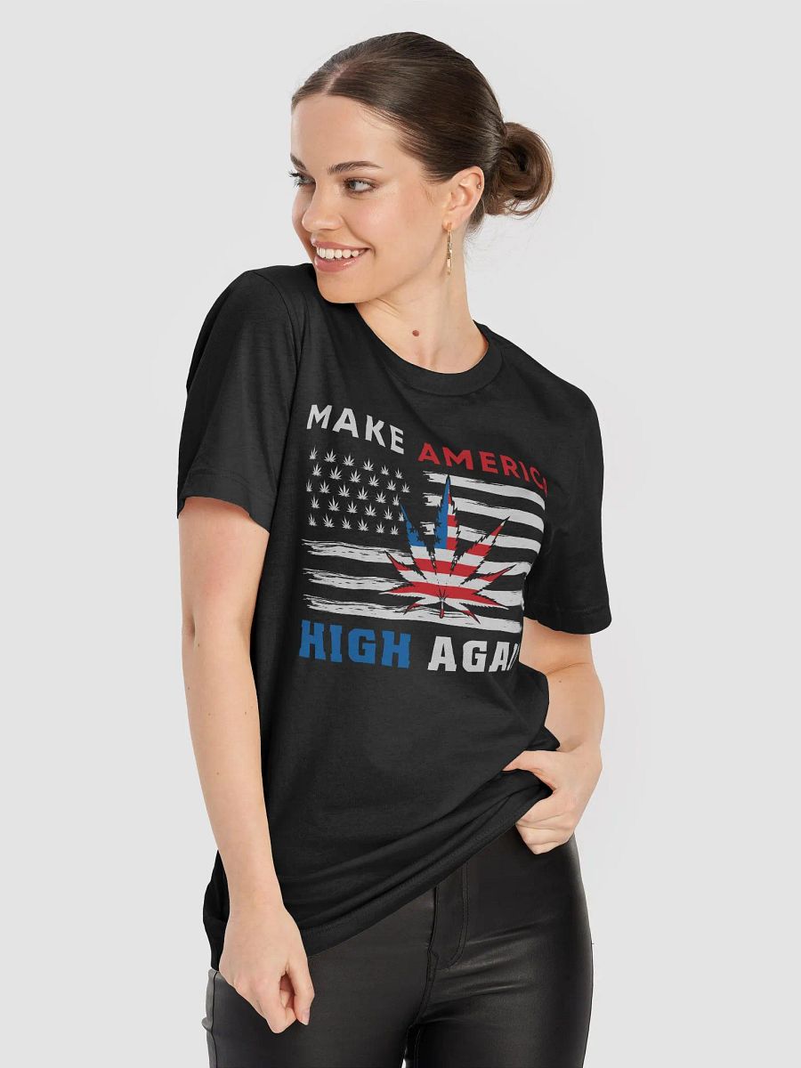 Bella+Canvas Supersoft T-Shirt - Make America High Again T-Shirt product image (2)