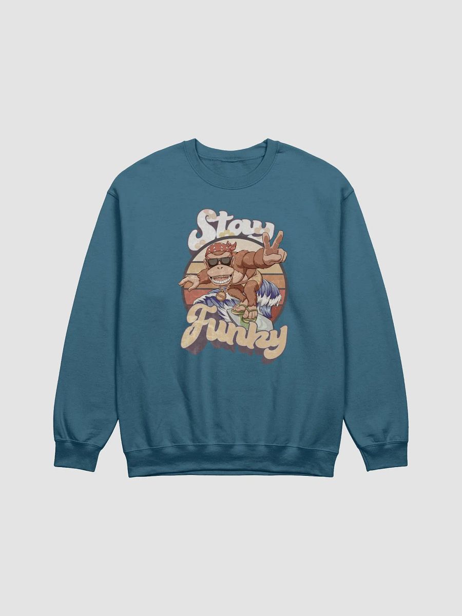 Funky Monkey Sweatshirt (Black, Indigo, Maroon, Navy, Sand) product image (5)