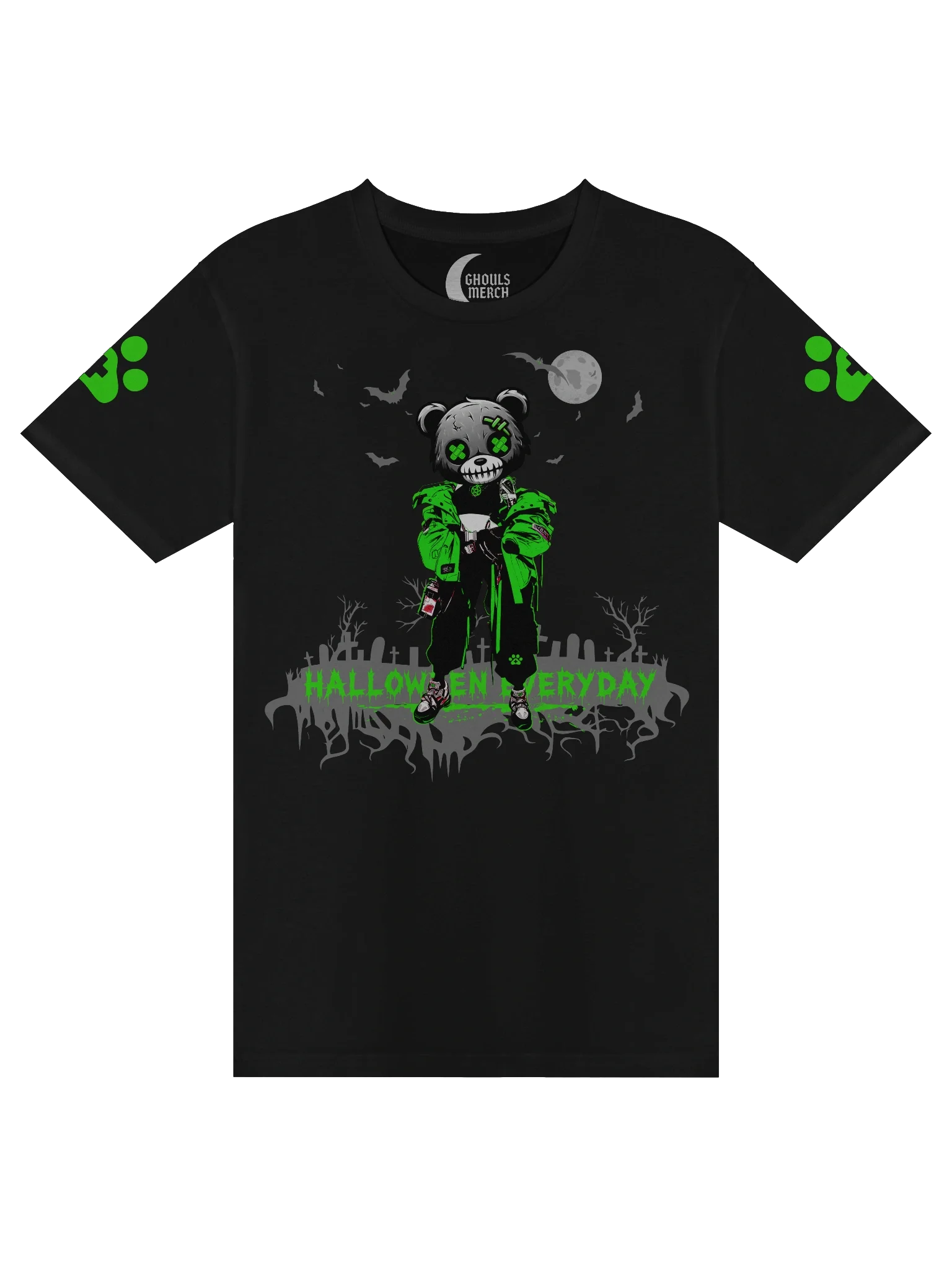 Halloween Everyday Spooky Bear Unisex T-Shirt product image (3)