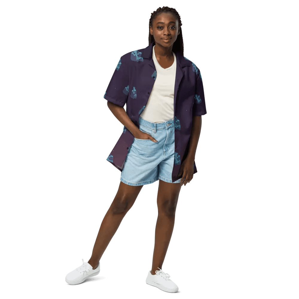 Swift Spark Ghostly Button-Up Shirt product image (3)