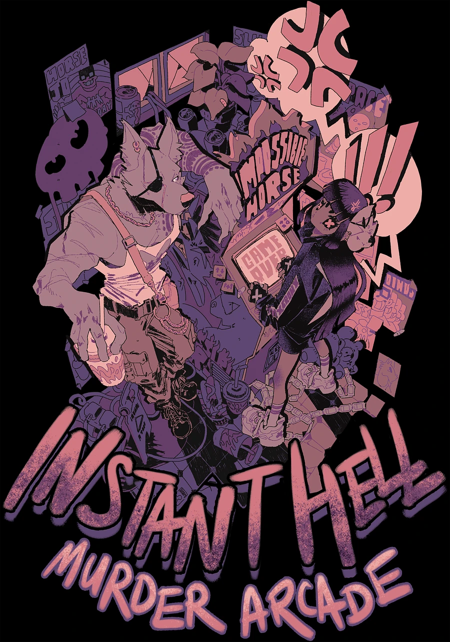 Instant Hell Murder Arcade Hoody product image (2)