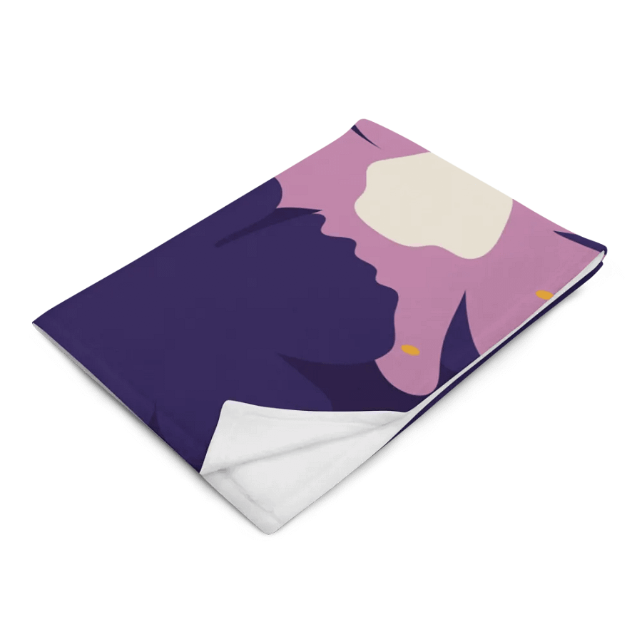 Violet & Golden Flowers Blanket product image (4)