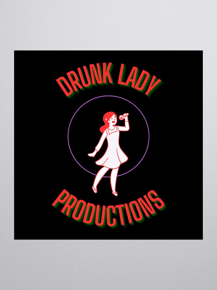 Drunk Lady Sticker product image (1)