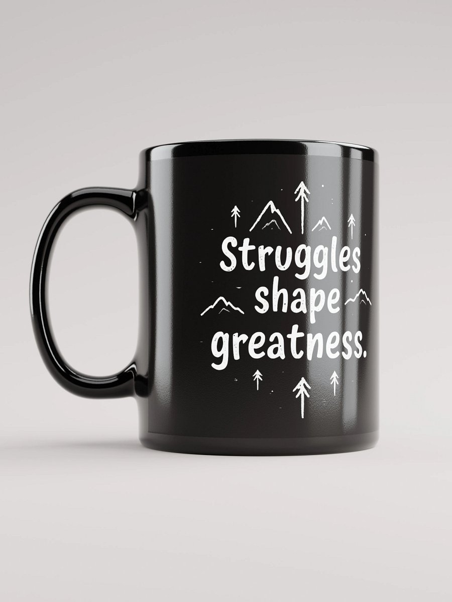 Struggles Shape Greatness - Inspirational Keanu Reeves Mug for Fans Who Believe in Resilience and Transformation product image (11)