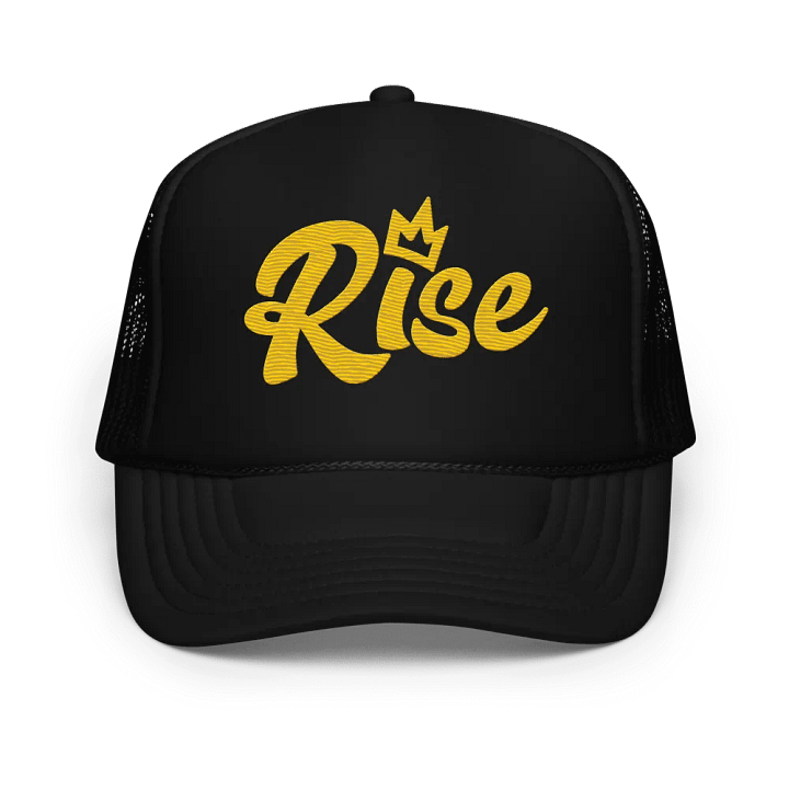 Rise Crowned Foam Trucker Hat product image (1)
