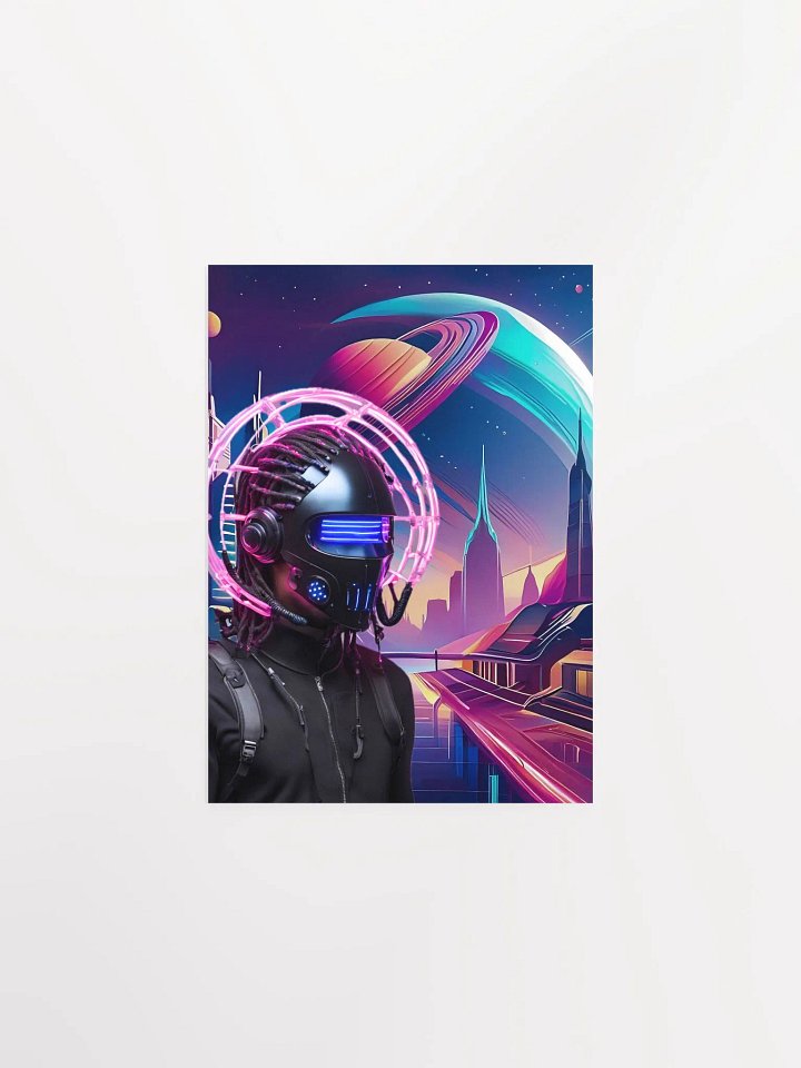 Cypherpunk City Poster product image (6)
