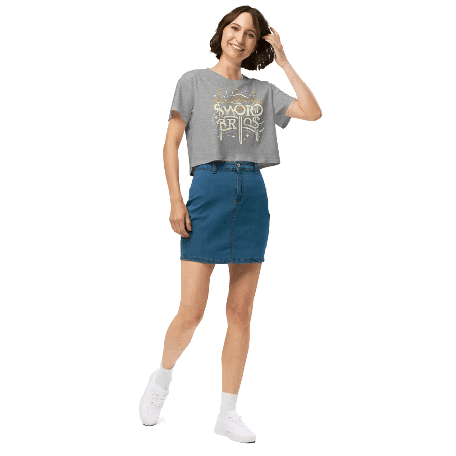 Sword Bros Crop Top product image (4)