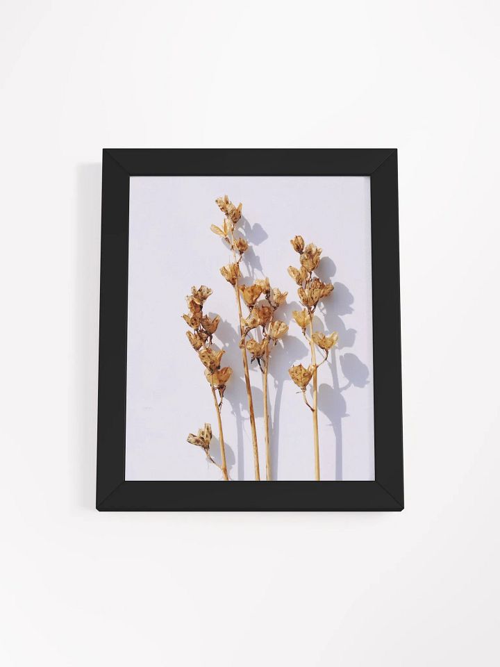 Botanical Elegance Matte Wood Poster product image (3)