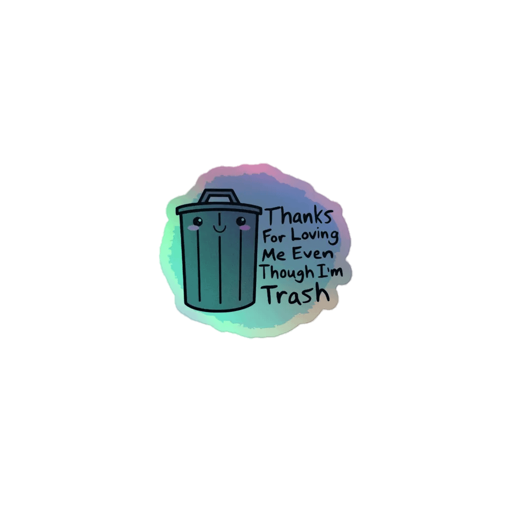 I'm Trash Sticker product image (1)