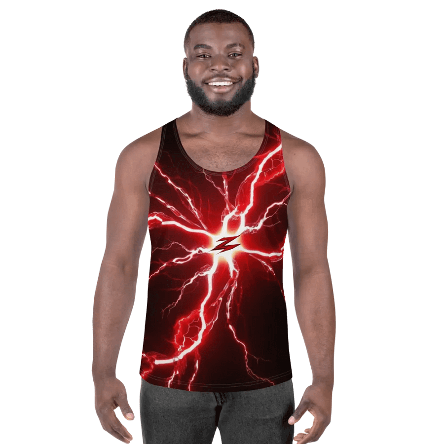 Plasma Red Tank Top product image (5)