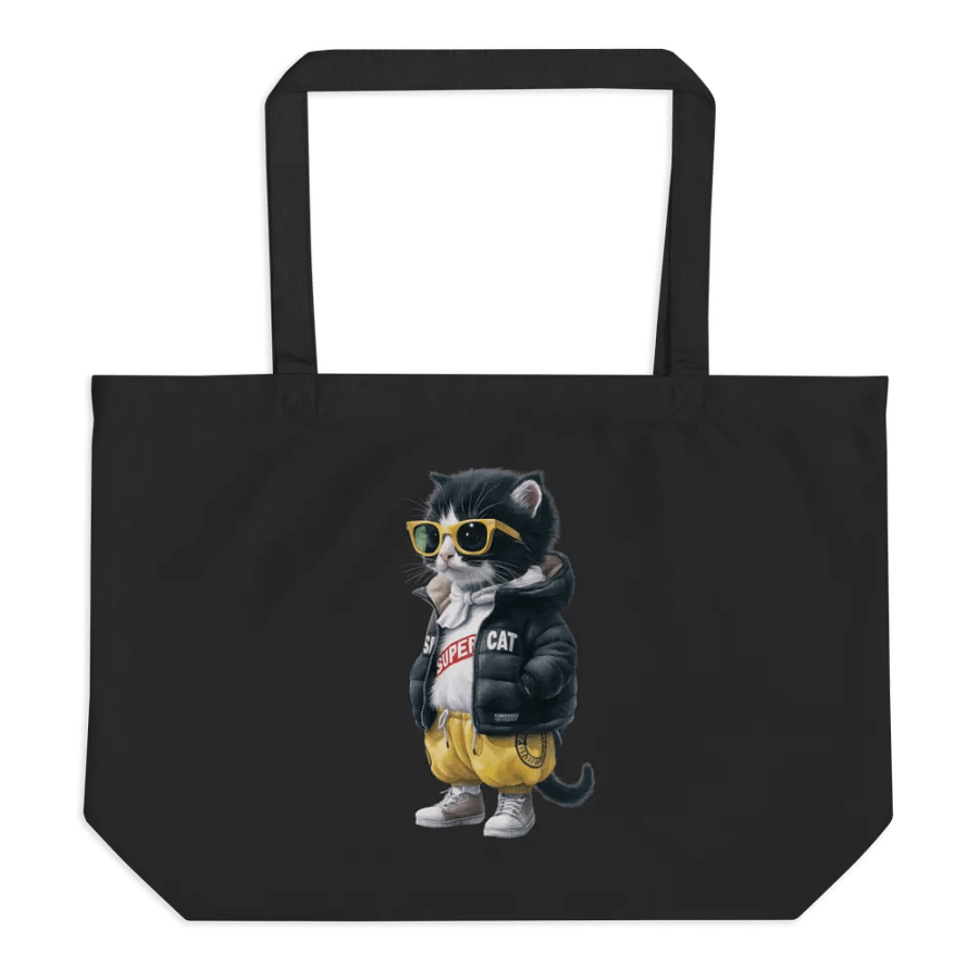Super Cat Eco-Friendly Tote Bag product image (1)