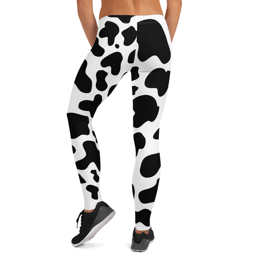 Chic Cow Print Leggings – Trendy & Comfortable for Every Occasion product image (12)
