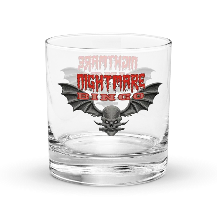 Nightmare Bingo Rocks Glass product image (1)