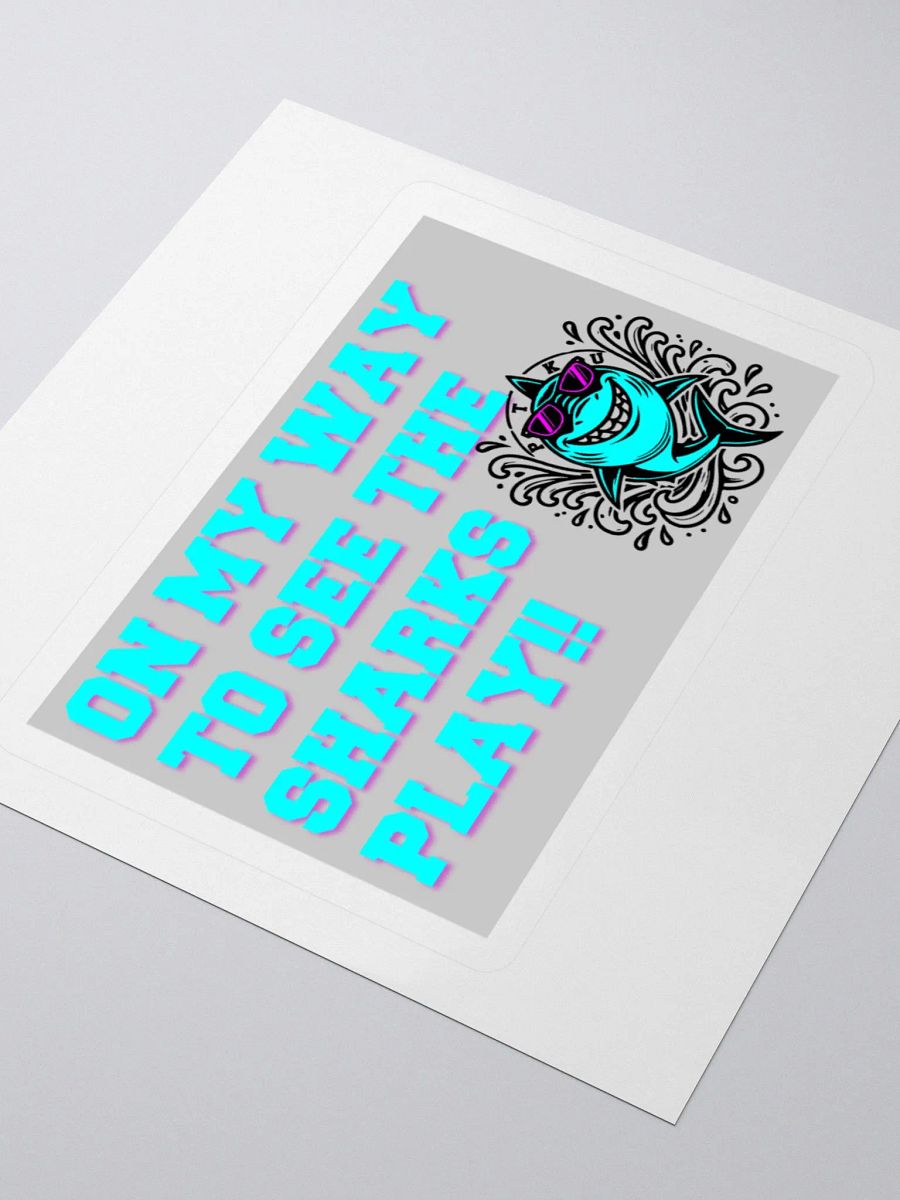 PTKU Sharks Sticker product image (3)