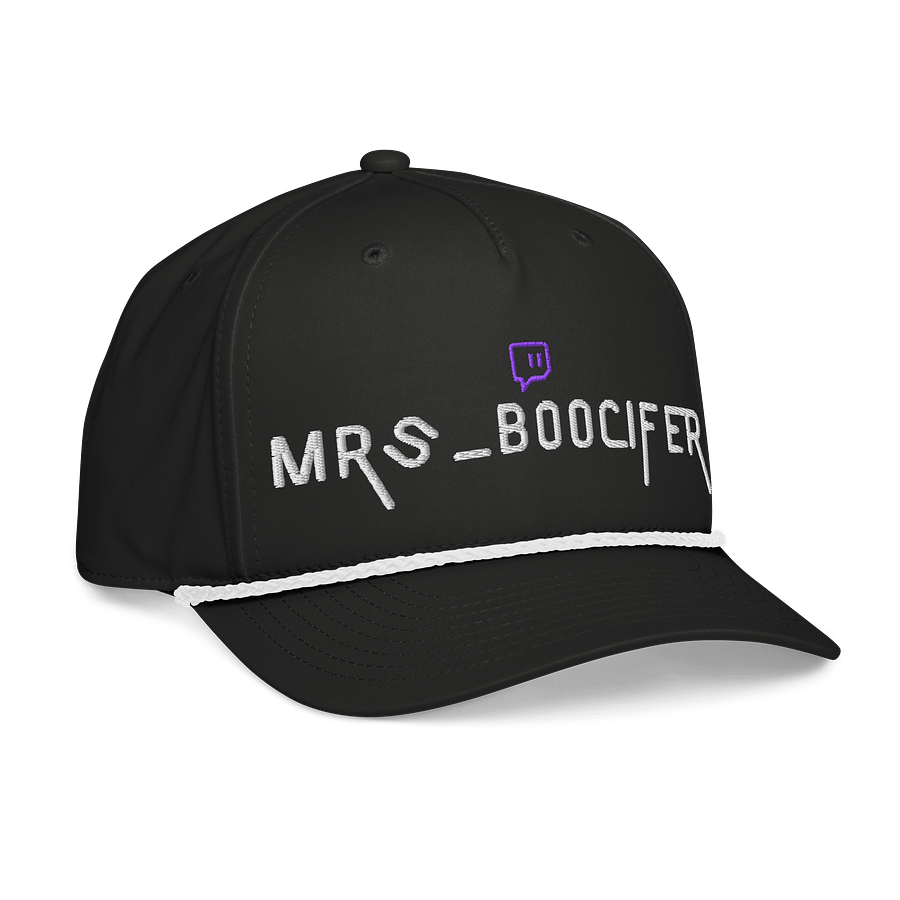 Mrs Boo Golf Hat -Black/White product image (3)