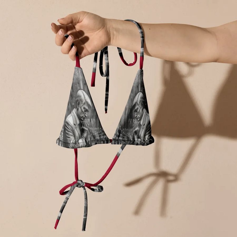Prayers of Donald All-Over Bikini Top product image (9)