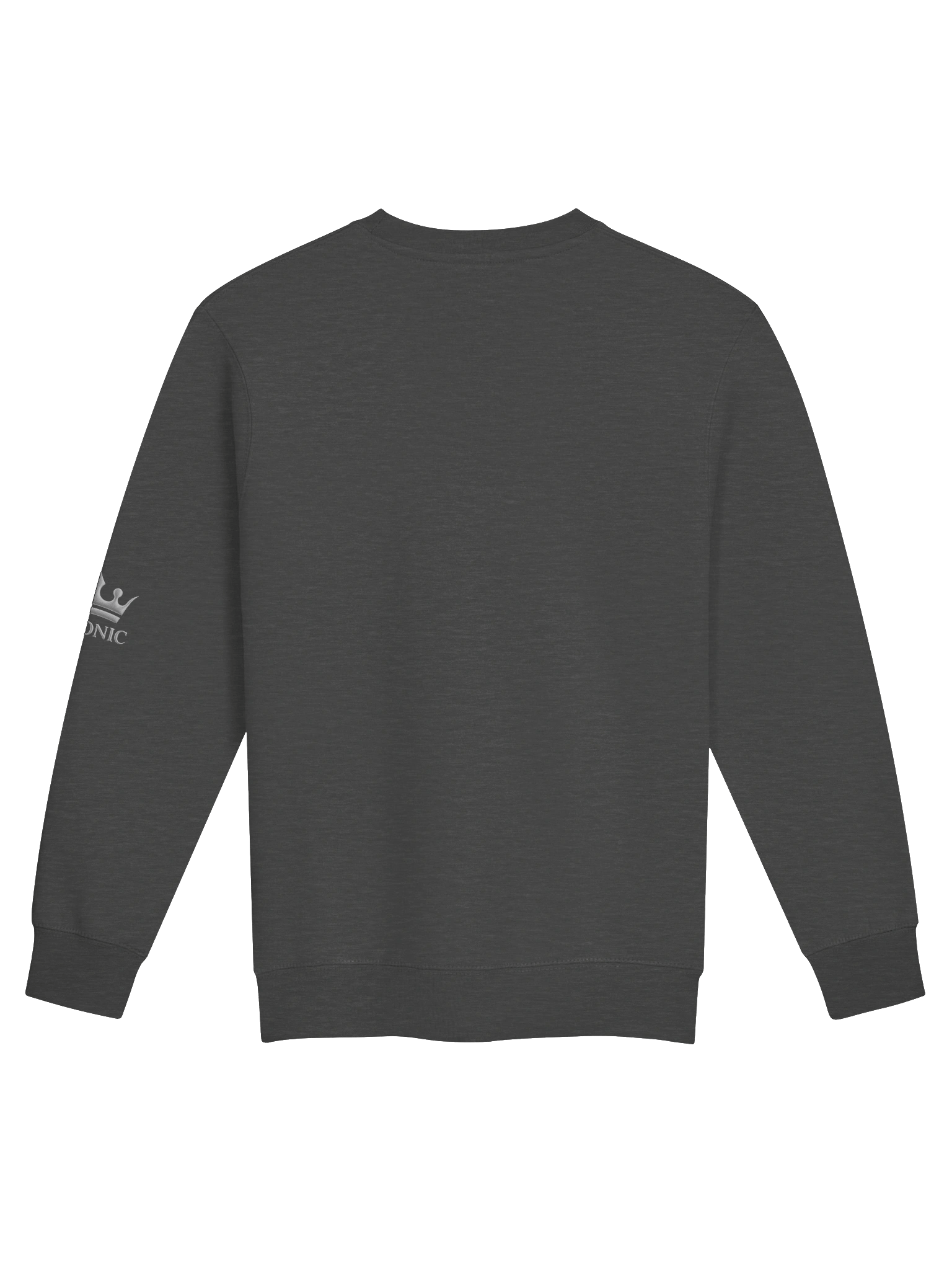 C² ICONIC Silver Metallic Logo Crewneck Sweatshirt product image (9)