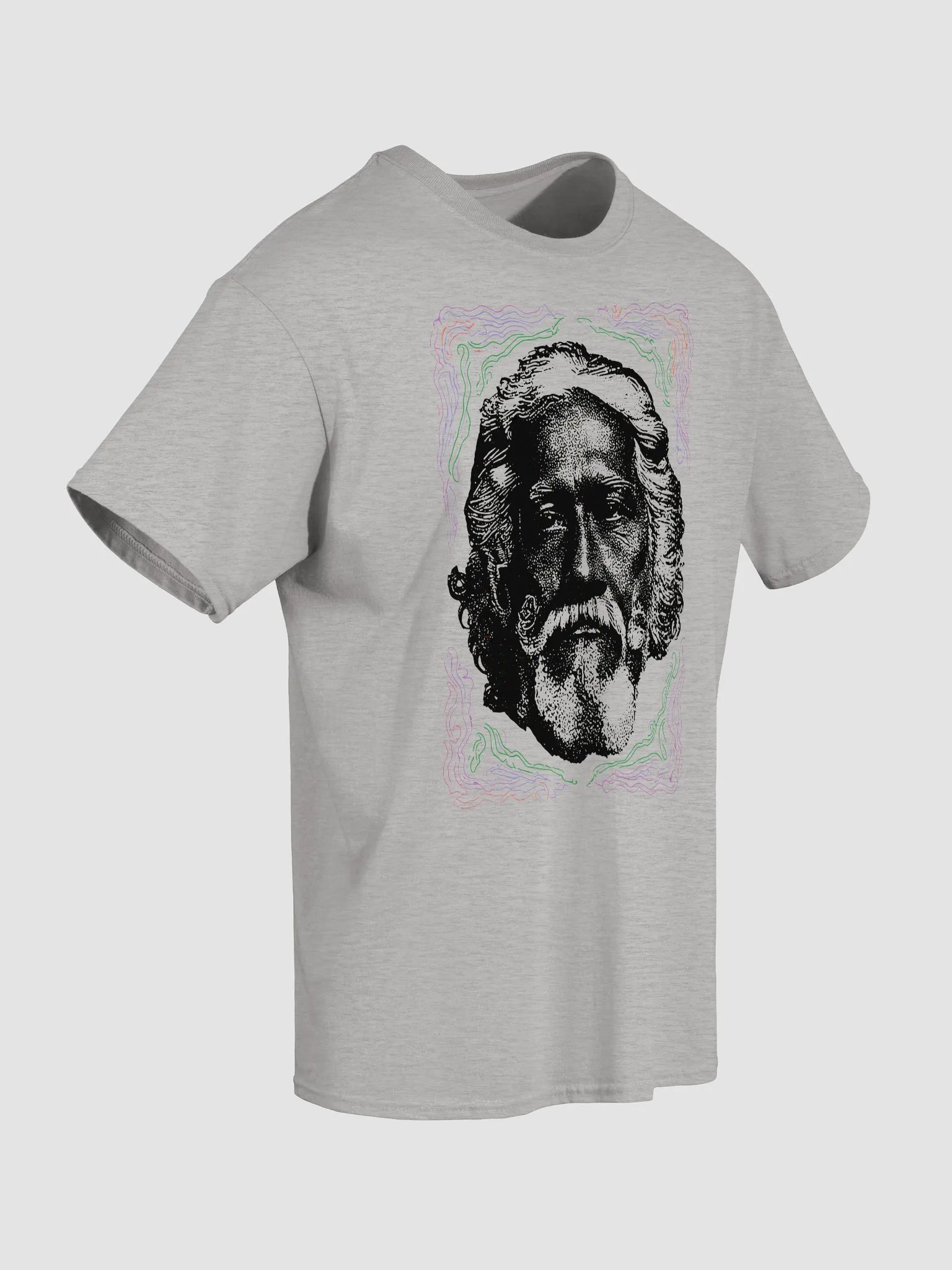Abstract Swami Sri Yukteswar Giri Dreamer T-Shirt product image (29)