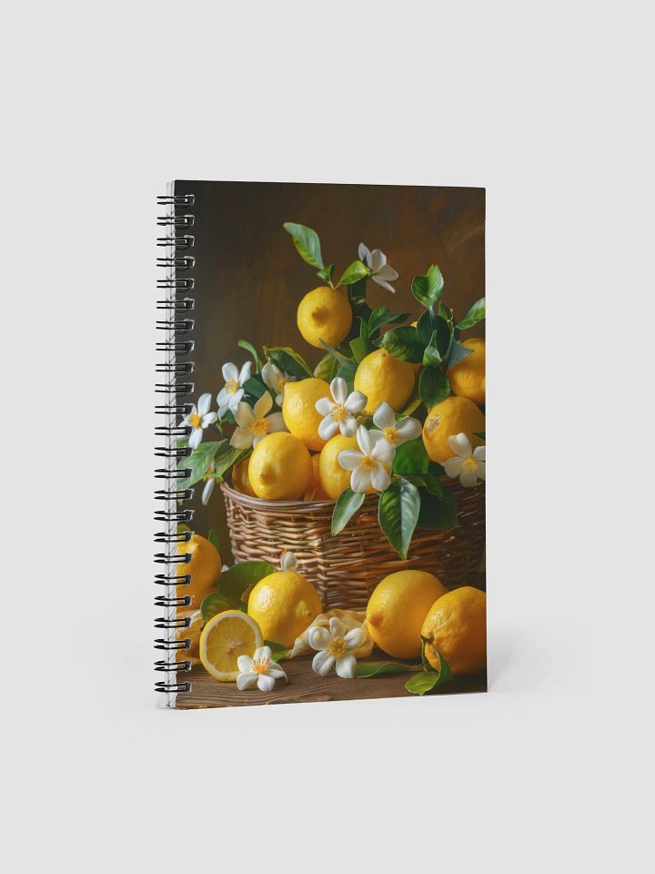 Lemons in a Basket Notebook product image (1)