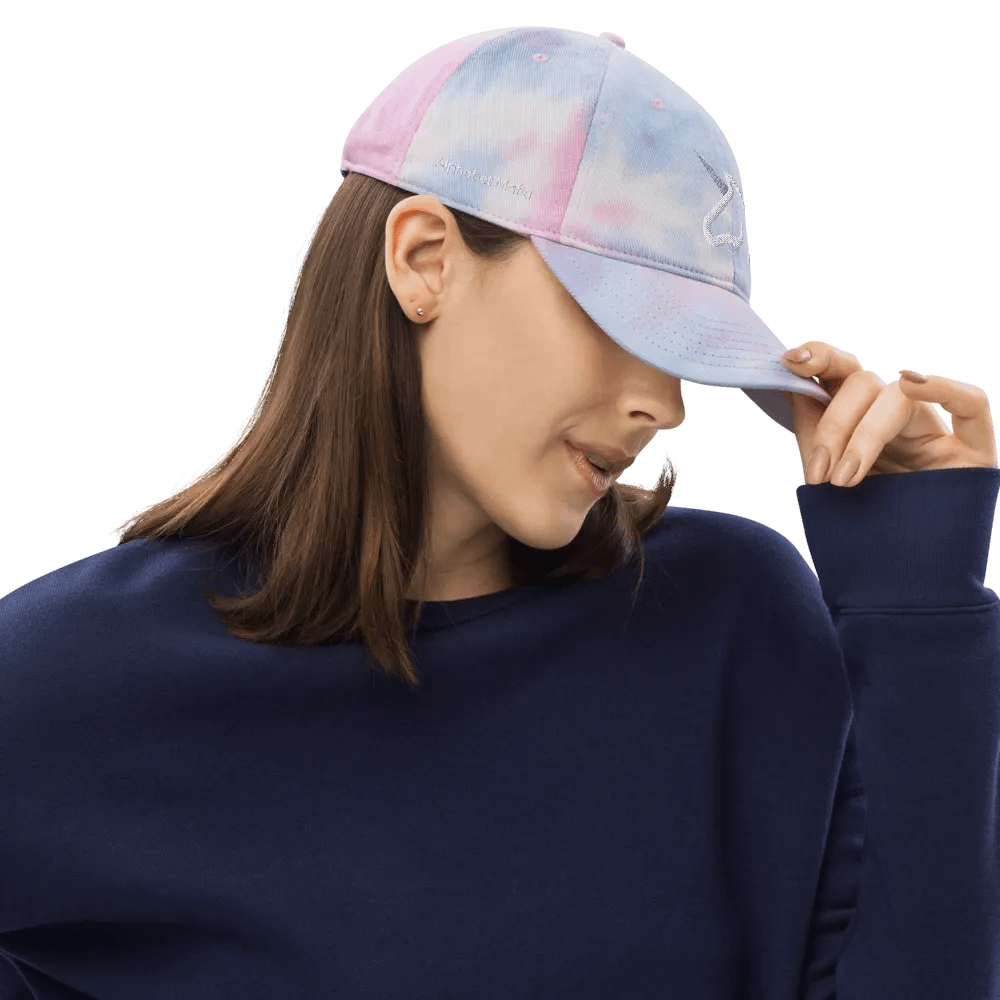 Simple Logo Tie-Dye Dad Hat product image (1)