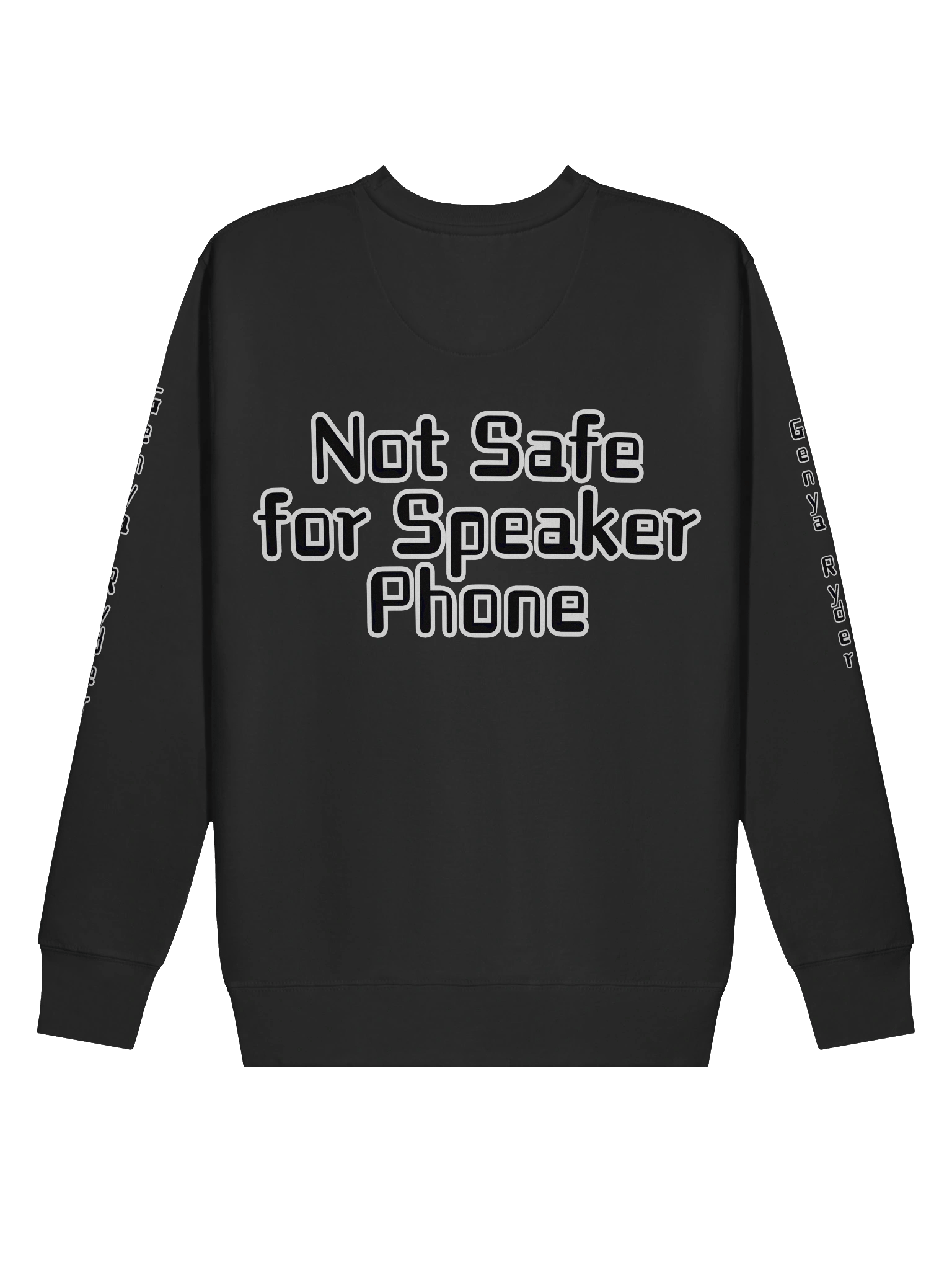 Not Safe For Speaker sweater. product image (5)