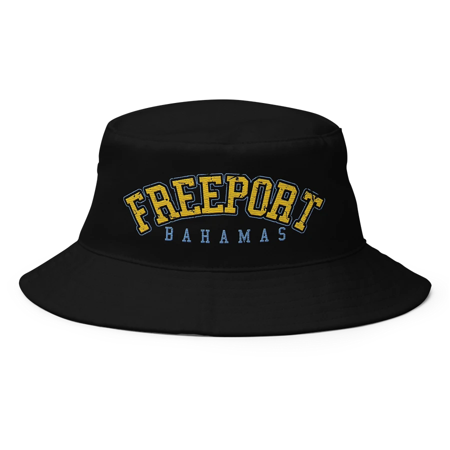 Freeport Grand Bahama Bahamas Hat : Bucket Hat Embroidered product image (1)