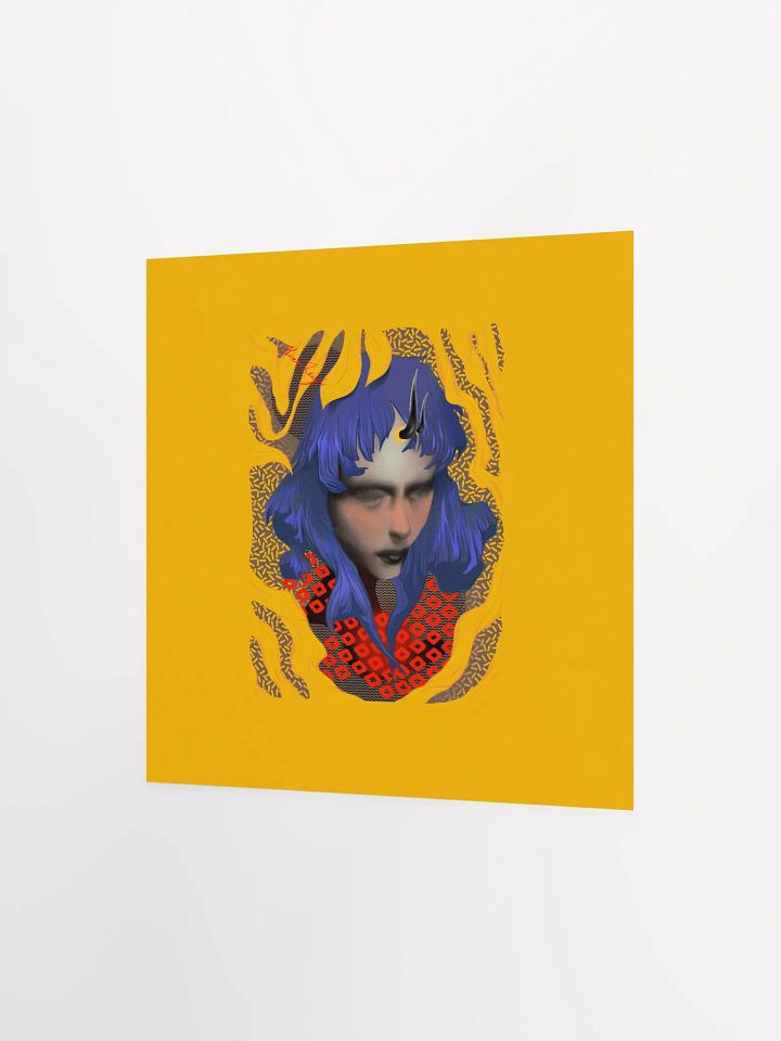 Something Strange, Charming and Blue Matte Print product image (11)