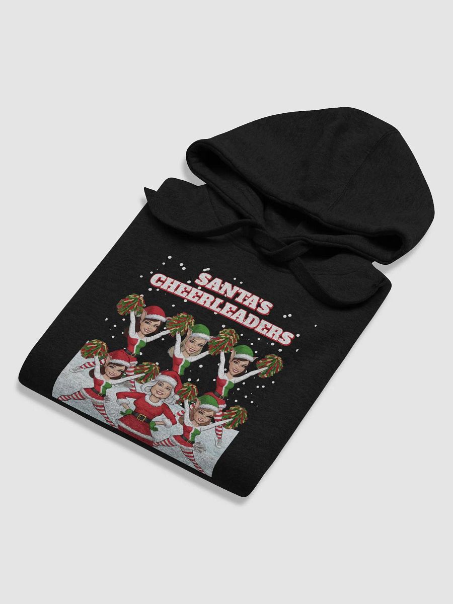 Santa's Cheerleaders Elves Squad Hoodie product image (36)