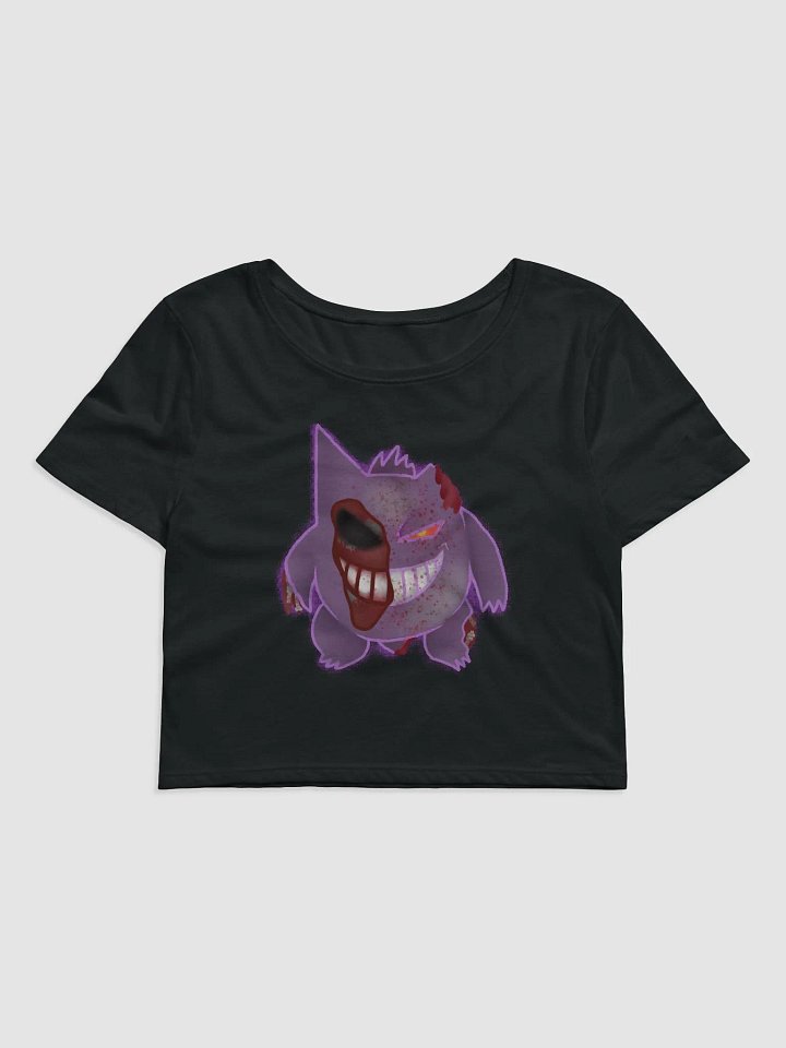 Zombie Gengar Bella+Canvas Crop Baby Tee product image (2)