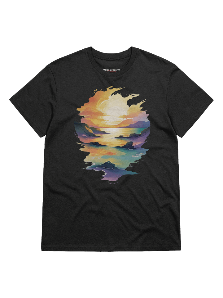 Cornish Sunset Vibes Organic Cotton T-Shirt product image (2)