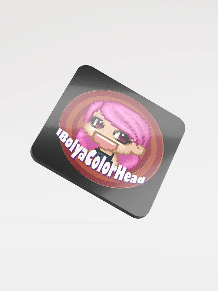IbolyaColorHead Logo Coaster product image (1)