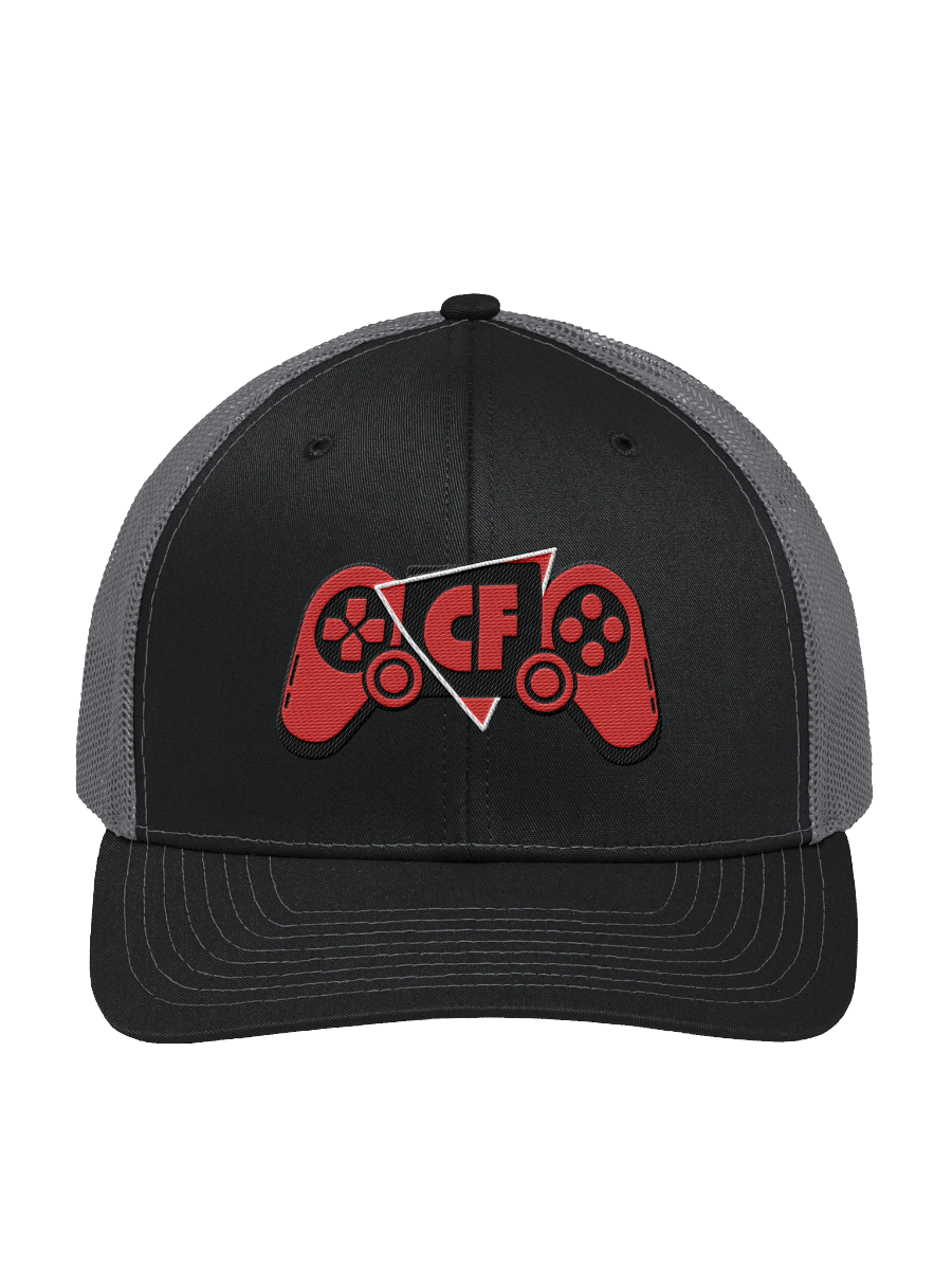 Crusafitch Gamer Hat – Two-Tone Trucker Cap – Gaming Snapback for Streamers, Nerds & Trophy Hunters product image (1)