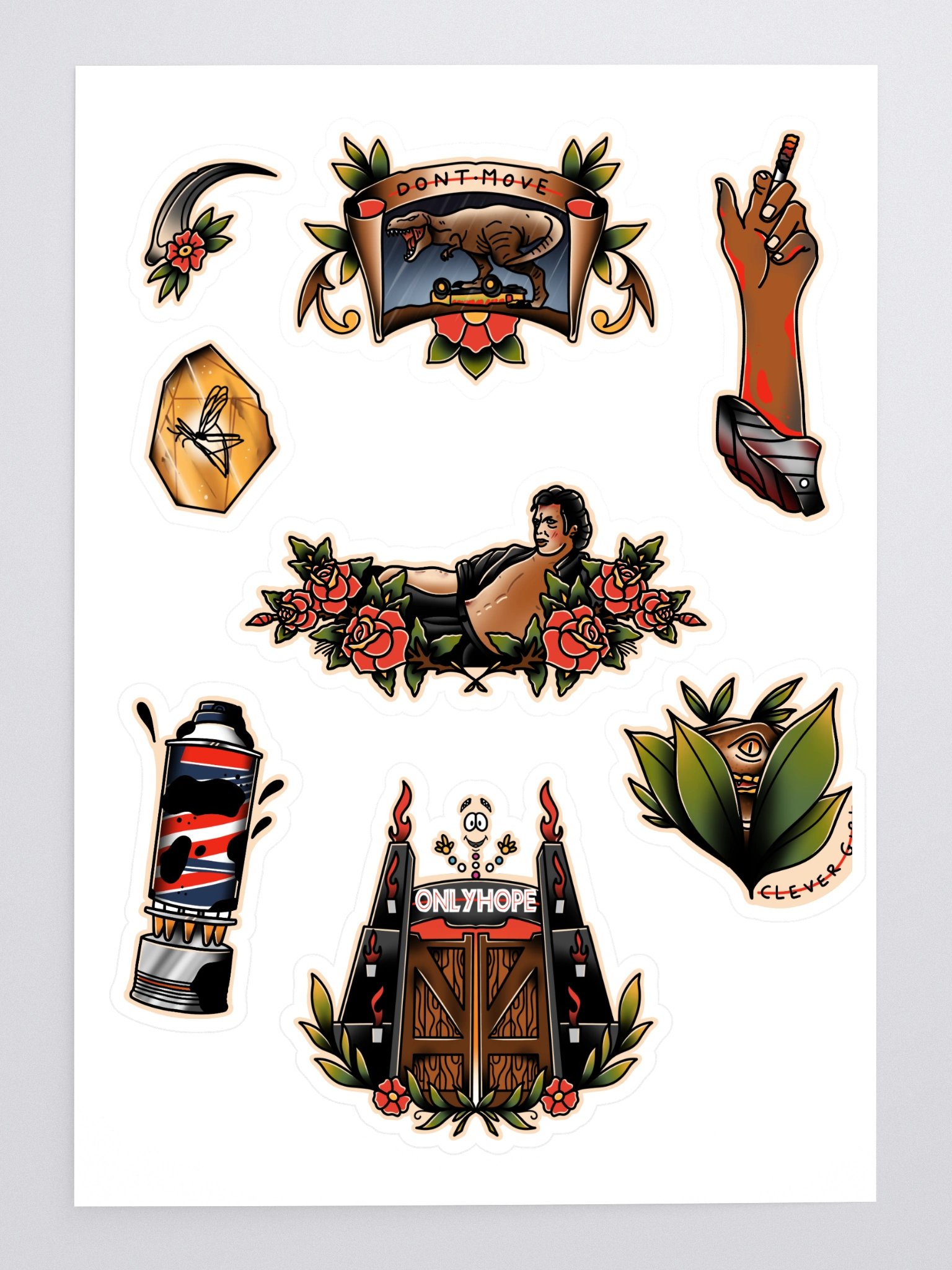 Jurassic Flash - Sticker Sheet product image (3)