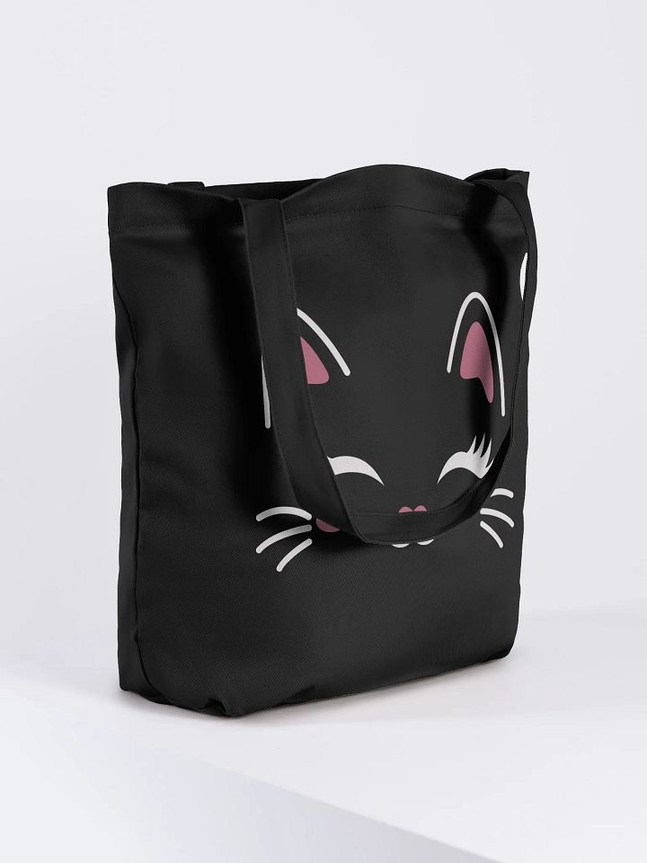 Minimalist Cat Face Eco Tote product image (2)