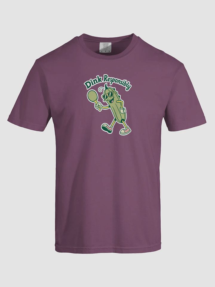 Dink Responsibly Pickleball Unisex Garment-Dyed T-Shirt product image (57)