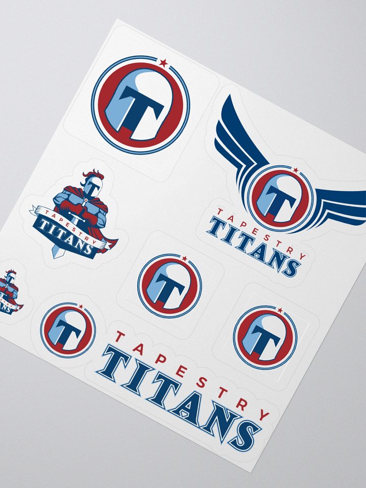 Tapestry Titans Vinyl Sticker Sheet product image (2)