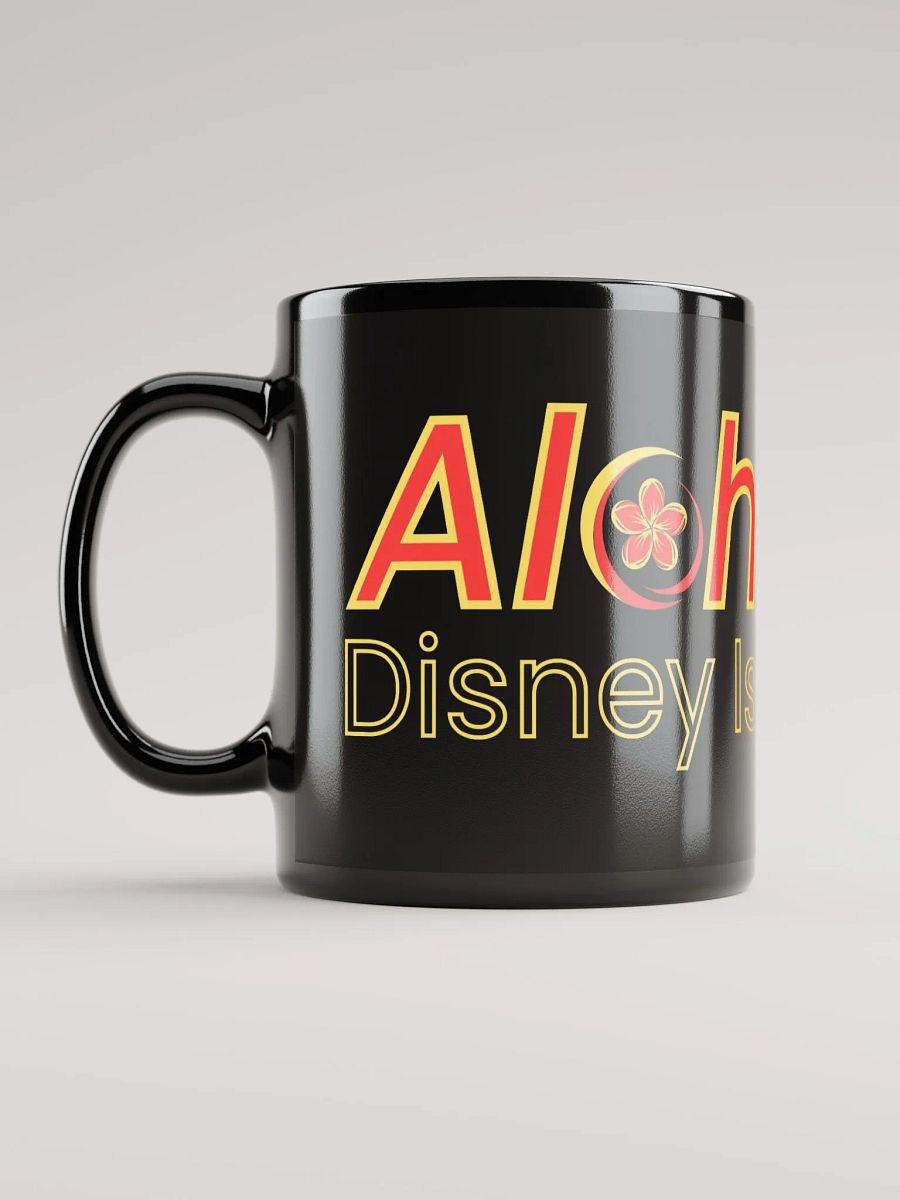 (NEW) Aloha DIS Plumeria Black Mug product image (6)