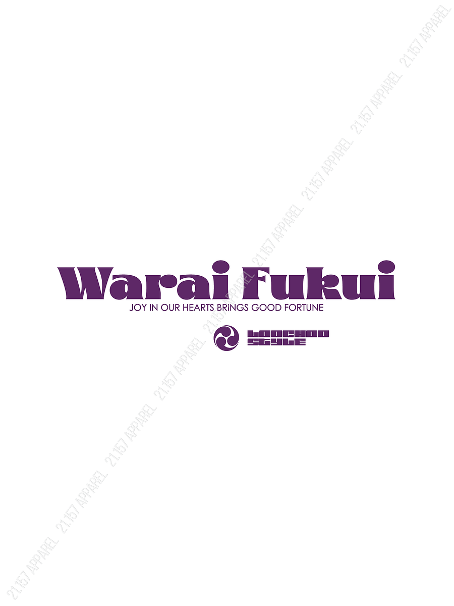 Warai Fukui (Joy in our Hearts Brings Good Fortune) Shirt product image (9)