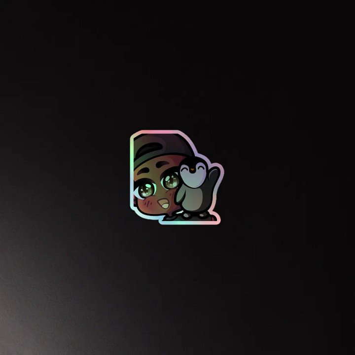 Kevin Wave Holo Sticker product image (4)
