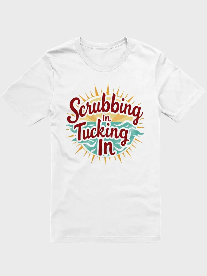 Sunburst Scrubbing In Tucking In T-shirt product image (5)