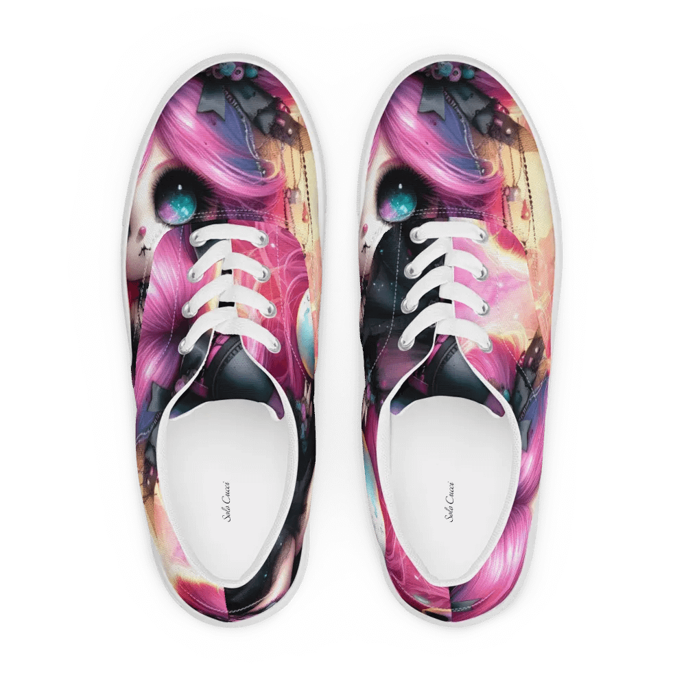 Creepy Doll Lace-Up Shoes product image (1)