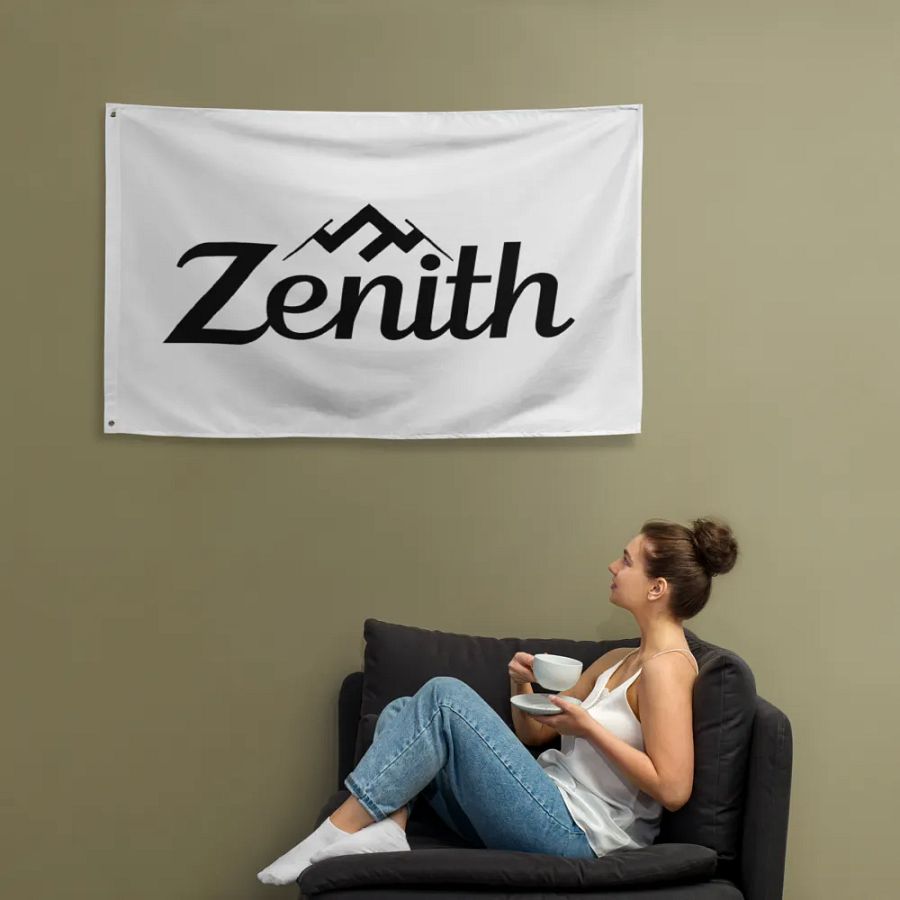 White Zenith All-Over Print Flag with Mountain Design - 34.5x56 inches product image (12)