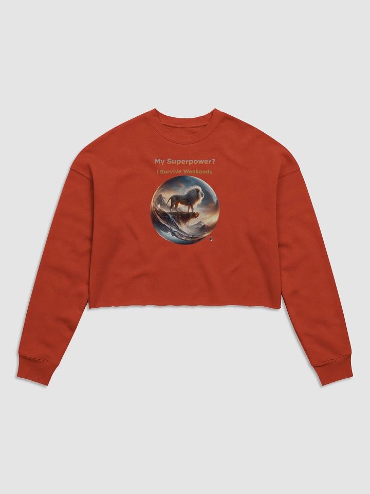 Majestic White Lion Glow Fleece product image (3)