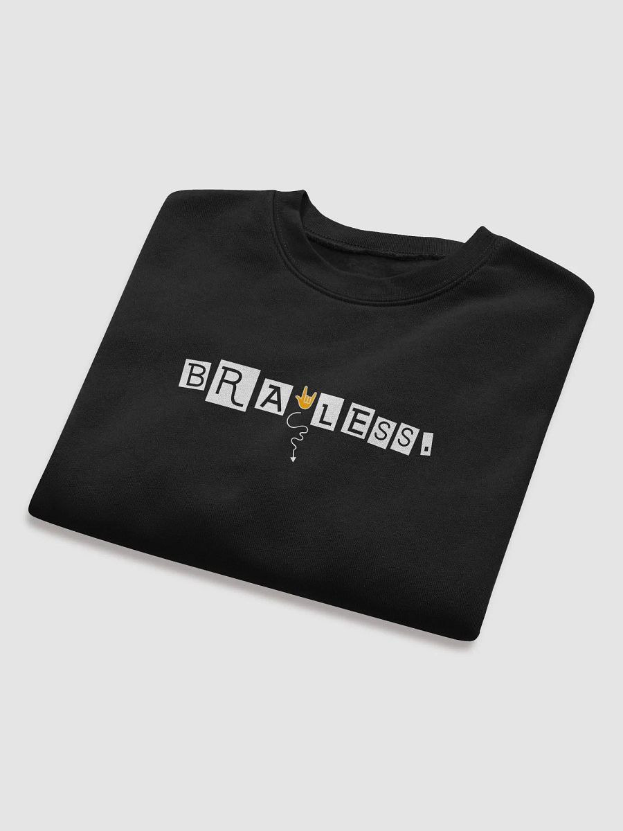 The Long-sleeved Braless. Crop Sweatshirt product image (6)