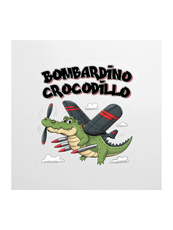 Bombardino Crocodilo Cartoon – Fun Character Art product image (2)