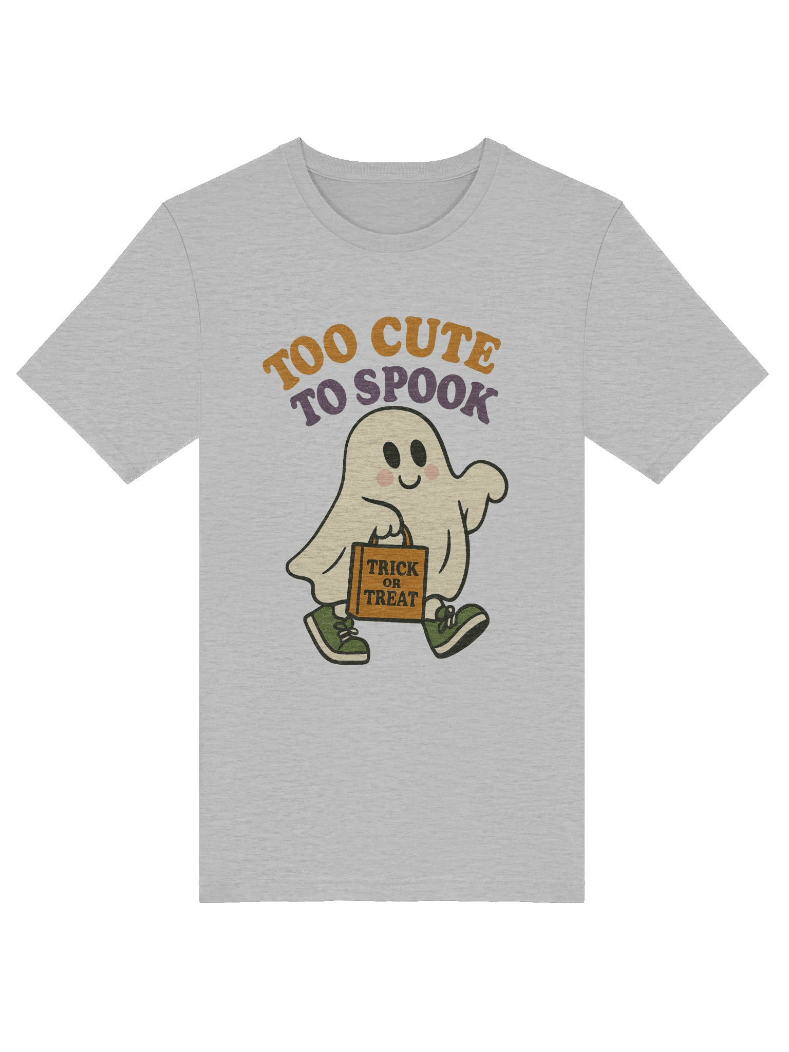 Too Cute to Spook – Funny Halloween T-Shirt product image (5)