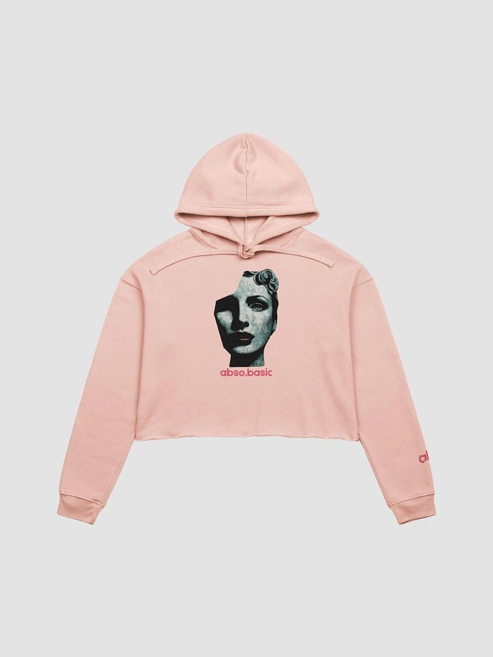 Pieces Of Me Vintage Illustration Crop Hoodie product image (17)