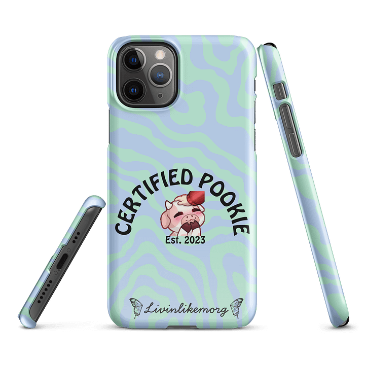 Certified pookie wavy iPhone snap case product image (1)