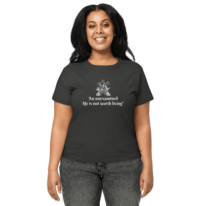 Women's high wasted t-shirt - Conscious living fashion product image (29)