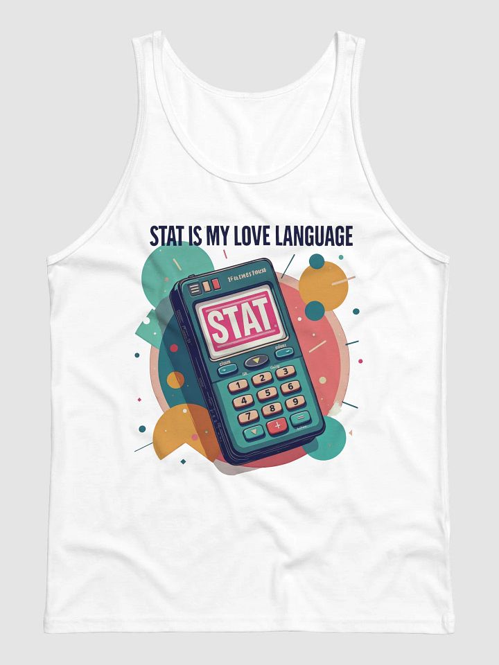 STAT Love Language Retro Tank product image (1)